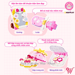 Đồ chơi lắp ráp xếp hình Keepplay 35020 - Đồ trang điểm (387 chi tiết)