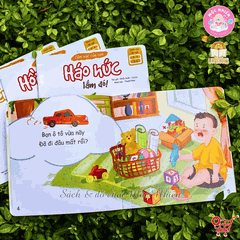 Bộ 04 cuốn sách - Cảm xúc của con - Lionbooks