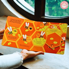 Combo 04 cuốn Sách tương tác cho bé - Thế giới nhỏ động đậy - Đinh Tị Books