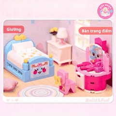 Đồ chơi lắp ráp Qman 35016 - Cuộc sống ấm áp (450 chi tiết) - Dành cho bé từ 6 tuổi