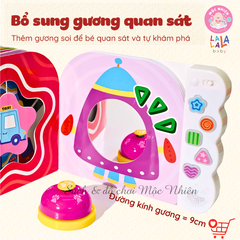 Sách âm thanh Lalalook đồ chơi kích thích thị giác não bộ phát triển cho bé sơ sinh - Lalala baby