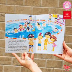 Sách - Những bài học hay giúp bé lớn lên khỏe mạnh, an toàn (Dành cho bé từ 3 đến 6 tuổi) - Đinh Tị Books