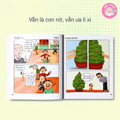 Hộp quà Tết tưng bừng cho bé độ tuổi 5+ gồm sách và set đồ chơi dân gian Ô ăn quan
