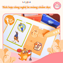 Đồ chơi nam châm Lala Magnet Plus hỗ trợ phát triển khả năng tư duy, Nâng cấp trải nghiệm học tập - Lalala baby