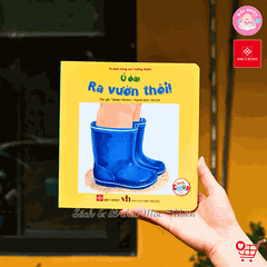 Sách Ehon - Ú Òa, Quả Gì Đây?, Ú Òa, Mèo Đâu Rồi?, và Ú Òa, Ra Vườn Thôi! Bộ 3 tập - Cho trẻ 0 - 6 tuổi - Đinh Tị Books