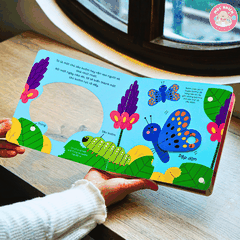 Combo 04 cuốn Sách tương tác cho bé - Thế giới nhỏ động đậy - Đinh Tị Books