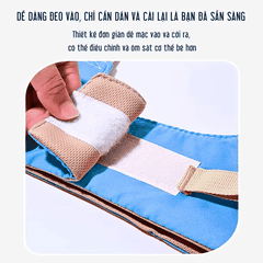 Đai tập đi cho bé, Đai hỗ trợ tập đi có đệm êm, chắc chắn, an toàn cho trẻ sơ sinh - Pipo Vietnam