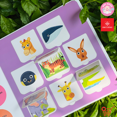 Sách Tương Tác Lật Mở Khám Phá Lift the flap - Thế giới động vật (Cho bé từ 2 - 6 tuổi) – Đinh Tị Books 