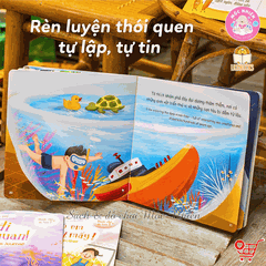 Bộ 03 cuốn sách song ngữ Anh Việt - Tớ đã lớn rồi - Lionbooks
