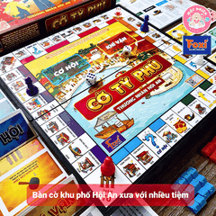 Đồ chơi Cờ tỷ phú nam châm Thương nhân Hội An - Hiệu Foxi
