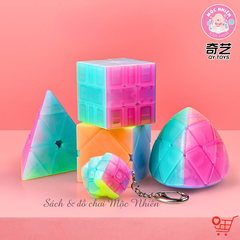 Đồ chơi trí tuệ Rubik Qiyi QY TOYS – Phiên bản Jelly Cube ( 2x2 3x3 4x4 5x5 Pyraminx Skewb Mastermorphix Ivy )