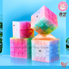 Đồ chơi trí tuệ Rubik Qiyi QY TOYS – Phiên bản Jelly Cube ( 2x2 3x3 4x4 5x5 Pyraminx Skewb Mastermorphix Ivy )