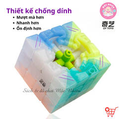 Đồ chơi trí tuệ Rubik Qiyi QY TOYS – Phiên bản Jelly Cube ( 2x2 3x3 4x4 5x5 Pyraminx Skewb Mastermorphix Ivy )