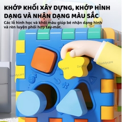 Đồ chơi Montessori khối hoạt động học và chơi Goodway