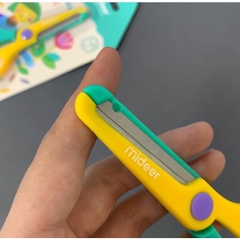 Kéo Cắt Thủ Công An Toàn Cho Bé (1 cái) - Chính Hãng Mideer