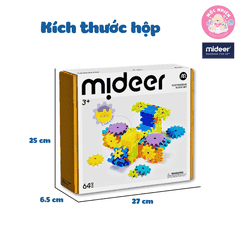 Mô hình lắp ráp Mideer lắp ghép động cơ bánh răng Electrogear Block Set