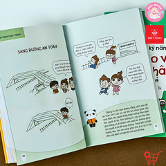 Sách 100++ kỹ năng tự bảo vệ bản thân cho trẻ (2 chủ đề) - Đinh Tị Books