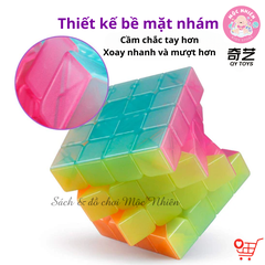 Đồ chơi trí tuệ Rubik Qiyi QY TOYS – Phiên bản Jelly Cube ( 2x2 3x3 4x4 5x5 Pyraminx Skewb Mastermorphix Ivy )