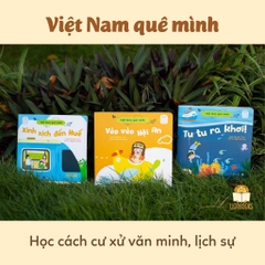 Bộ 03 cuốn sách - Việt Nam quê  mình - Lionbooks