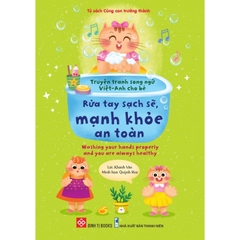 Sách - Combo (10T): Truyện tranh song ngữ Việt-Anh cho bé - Dạy trẻ nề nếp, chăm ngoan dành cho bé 3-9 tuổi - Đinh Tị