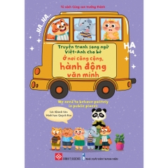 Sách - Combo (10T): Truyện tranh song ngữ Việt-Anh cho bé - Dạy trẻ nề nếp, chăm ngoan dành cho bé 3-9 tuổi - Đinh Tị