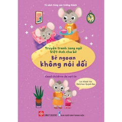 Sách - Combo (10T): Truyện tranh song ngữ Việt-Anh cho bé - Dạy trẻ nề nếp, chăm ngoan dành cho bé 3-9 tuổi - Đinh Tị
