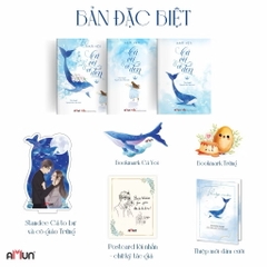 Bộ 03 tập Sách Cá Voi Cô Đơn (Bản đặc biệt kèm quà tặng) - Tiểu Thuyết Ngôn Tình Chữa Lành - Hàm Yên - Amun Đinh Tị