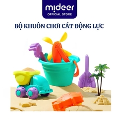 Đồ chơi xúc cát cho bé trai bé gái đi biển - Mideer Beach Sand Toy Set MD4304