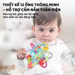 Đồ chơi lục lạc gặm nướu silicone cho bé sơ sinh - Goodway - G205