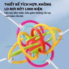 Đồ chơi lục lạc gặm nướu silicone cho bé sơ sinh - Goodway - G205