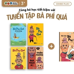 Combo 05 cuốn Sách Truyện Ehon bé 3-4-5 tuổi - Tuyển tập Bà Phí Quá (Dạy bé học tiết kiệm) - MOGU