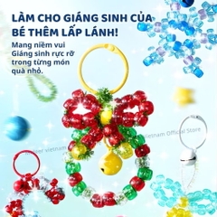 Đồ chơi Giáng sinh Mideer - Set trang trí hạt cườm Noel Christmas Beaded Ornaments