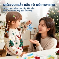 Đồ chơi Giáng sinh Mideer - Set trang trí hạt cườm Noel Christmas Beaded Ornaments