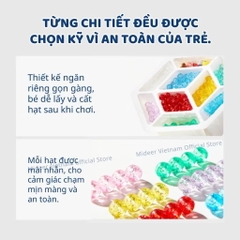 Đồ chơi Giáng sinh Mideer - Set trang trí hạt cườm Noel Christmas Beaded Ornaments