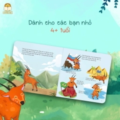 Sách - Bộ 2 cuốn Sao la và Tê tê - Series Bật mí tí ti Thế giới diệu kì cho bé 2-8 tuổi