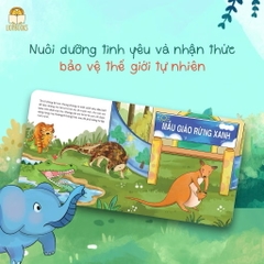 Sách - Bộ 2 cuốn Sao la và Tê tê - Series Bật mí tí ti Thế giới diệu kì cho bé 2-8 tuổi