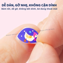 Đồ chơi Sticker dán móng tay cho bé Mideer Nail stickers 4 mẫu miếng dán cho bé gái