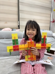 [CÁNH DIỀU ĐỒ CHƠI SẠCH] Ghép hình Magic Square giúp bé sáng tạo, tư duy - Có cuốn học liệu tương tác