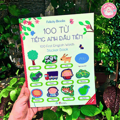 Sách - 100 Từ Tiếng Anh Đầu Tiên - 100 First English Words - Ehomebooks