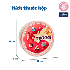 Đồ chơi Cát động lực Mideer kèm dụng cụ tạo hình thủ công làm bánh cho bé cao cấp Color Magic Sand (MD4326)