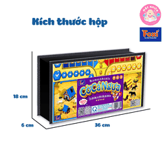 Đồ chơi Cờ Cá Ngựa truyền thống phiên bản KHÔNG có nam châm - Hiệu Foxi
