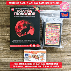 Bộ bài Truth or Dare Bữa Tiệc Trăng Máu (16+) - Foxi