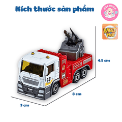 Đồ chơi mô hình MEET HOT MH-261 - Bộ 3 xe cứu hỏa
