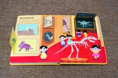 Sách Tương Tác Lật Mở Khám Phá Khổ lớn Lift-The-Flap - Lật mở khám phá - Dinosaurs - Thế giới khủng long - Đinh Tị Books