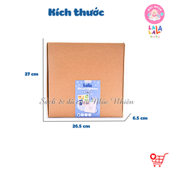 Đồ chơi cờ Lala Boardgame 2in1 - Bộ cờ gỗ 2 mặt cờ caro và cờ cá ngựa - Lalala baby