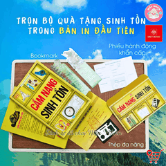Sách - Cẩm nang sinh tồn (Hơn 100 kỹ năng sống còn cho các cuộc phiêu lưu nơi hoang dã) - Đinh Tị Books