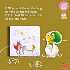 Bộ 04 cuốn sách bồi cứng Kỷ luật hạnh phúc (Dành cho bé từ 1 tuổi) - Lionbooks