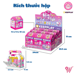 Đồ chơi lắp ráp xếp hình Keepplay 35020 - Đồ trang điểm (387 chi tiết)