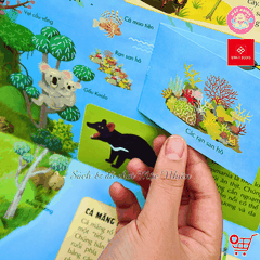 Sách Atlas Động Vật – Khám Phá Thế Giới Động Vật (6 tuổi trở lên) – Đinh Tị Books