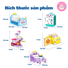 Đồ chơi lắp ráp Qman 35016 - Cuộc sống ấm áp (450 chi tiết) - Dành cho bé từ 6 tuổi